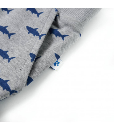 Kids' Shorts with Drawstring Light Grey Melange 92