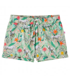 Kids' Shorts with Drawstring Light Khaki 104