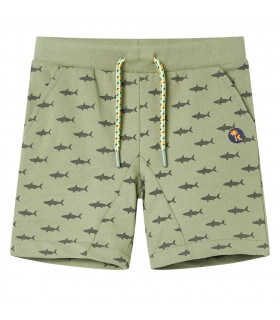 Kids' Shorts with Drawstring Light Khaki 104