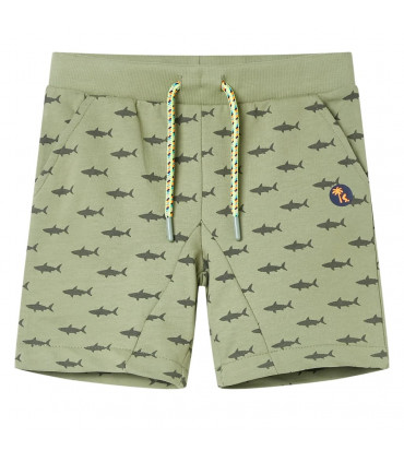 Kids' Shorts with Drawstring Light Khaki 116