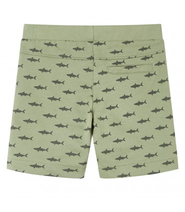 Kids' Shorts with Drawstring Light Khaki 116