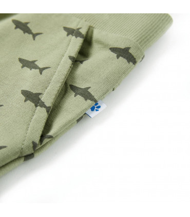 Kids' Shorts with Drawstring Light Khaki 116