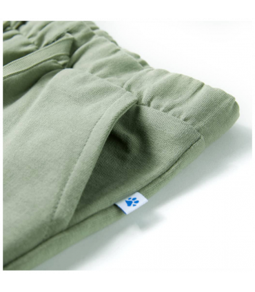 Kids' Shorts with Drawstring Light Khaki 116