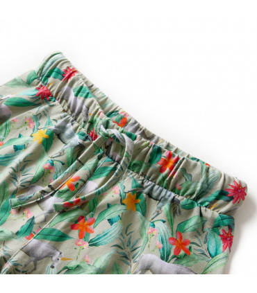 Kids' Shorts with Drawstring Light Khaki 128