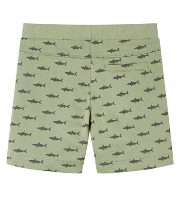 Kids' Shorts with Drawstring Light Khaki 128