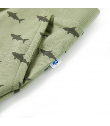 Kids' Shorts with Drawstring Light Khaki 128