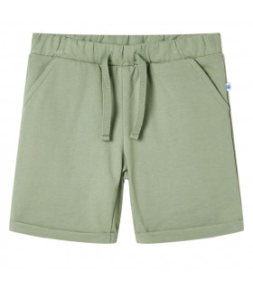 Kids' Shorts with Drawstring Light Khaki 140