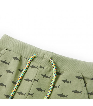 Kids' Shorts with Drawstring Light Khaki 92