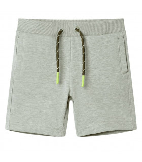 Kids' Shorts with Drawstring Light Khaki Melange 116