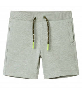 Kids' Shorts with Drawstring Light Khaki Melange 128