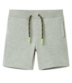 Kids' Shorts with Drawstring Light Khaki Melange 92