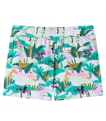 Kids' Shorts with Drawstring Light Mint 128