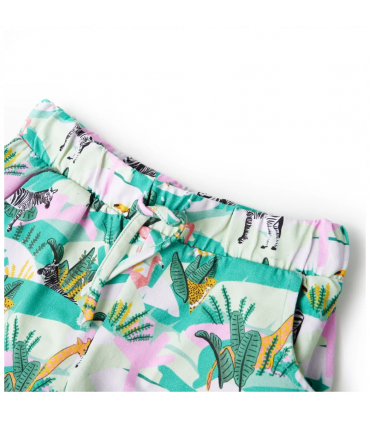 Kids' Shorts with Drawstring Light Mint 140