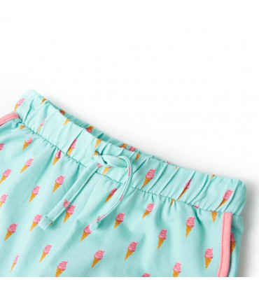 Kids' Shorts with Drawstring Light Mint 92