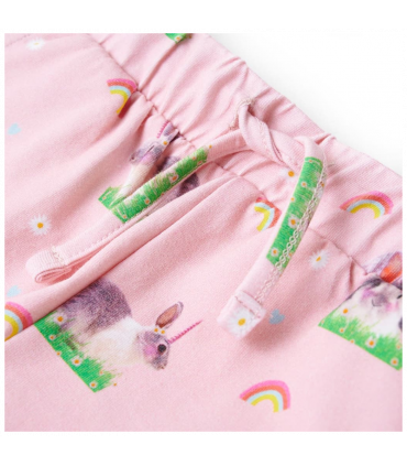 Kids' Shorts with Drawstring Light Pink 104