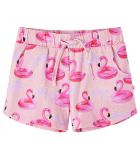 Kids' Shorts with Drawstring Light Pink 116