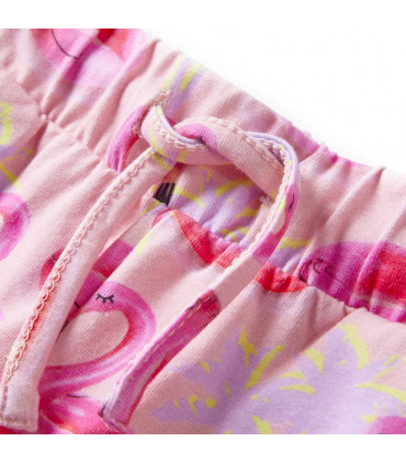 Kids' Shorts with Drawstring Light Pink 128