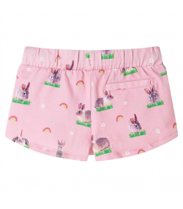 Kids' Shorts with Drawstring Light Pink 128