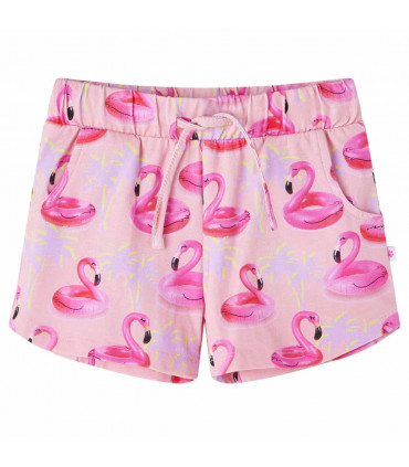 Kids' Shorts with Drawstring Light Pink 140