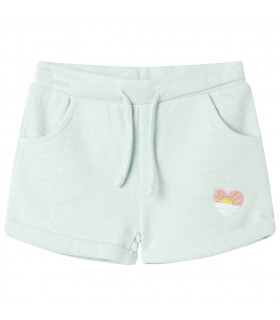 Kids' Shorts with Drawstring Mixed Light Mint 104
