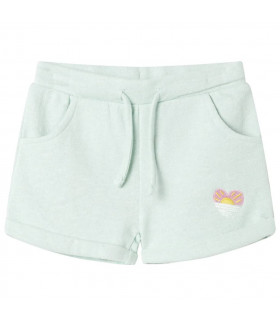 Kids' Shorts with Drawstring Mixed Light Mint 128