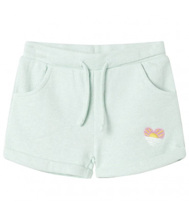 Kids' Shorts with Drawstring Mixed Light Mint 128