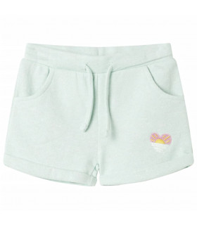 Kids' Shorts with Drawstring Mixed Light Mint 140