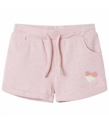 Kids' Shorts with Drawstring Mixed Light Pink 104