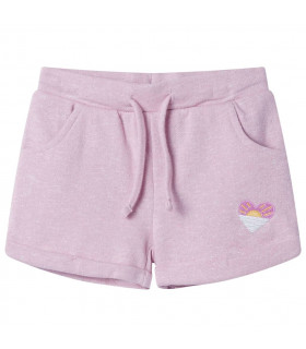 Kids' Shorts with Drawstring Mixed Lila 104