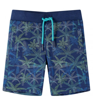 Kids' Shorts with Drawstring Navy 140