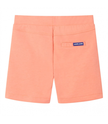 Kids' Shorts with Drawstring Neon Orange 140