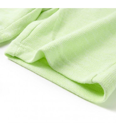 Kids' Shorts with Drawstring Neon Yellow 128