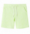 Kids' Shorts with Drawstring Neon Yellow 92