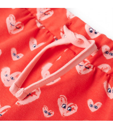 Kids' Shorts with Drawstring Red 104