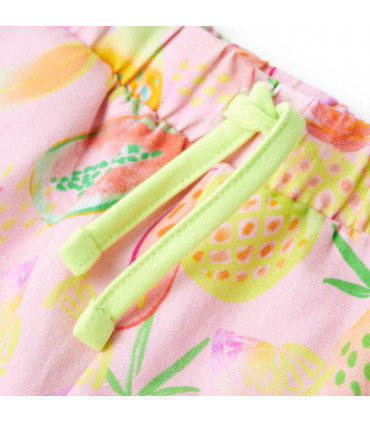 Kids' Shorts with Drawstring Soft Pink 140
