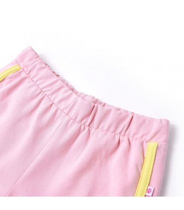 Kids' Shorts with Trim Bright Pink 92
