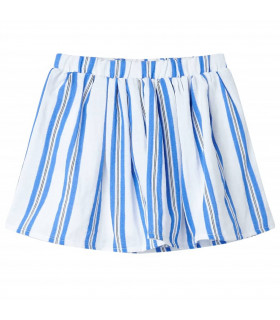 Kids' Skirt Cobalt Blue and White 116