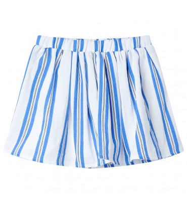 Kids' Skirt Cobalt Blue and White 92