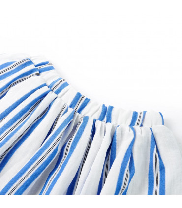 Kids' Skirt Cobalt Blue and White 92