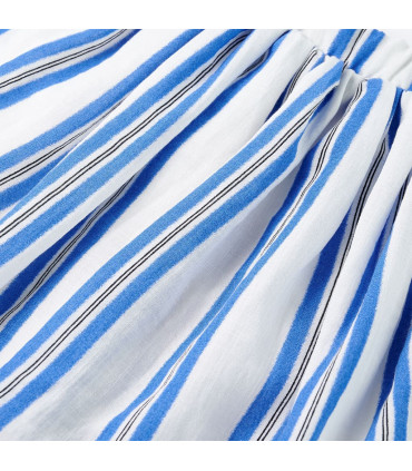 Kids' Skirt Cobalt Blue and White 92