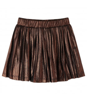 Kids' Skirt with Glitters Cognac 116
