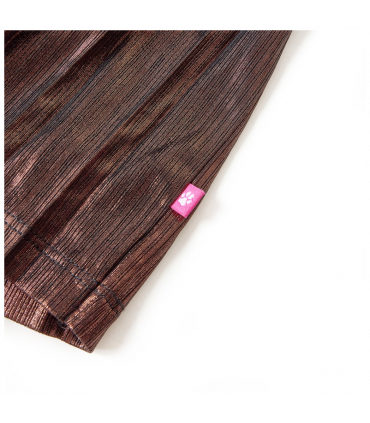 Kids' Skirt with Glitters Cognac 92