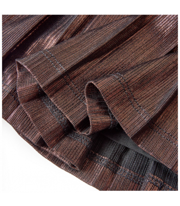 Kids' Skirt with Glitters Cognac 92
