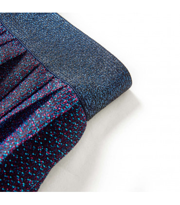 Kids' Skirt with Glitters Navy Blue 128