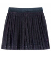 Kids' Skirt with Glitters Navy Blue 92