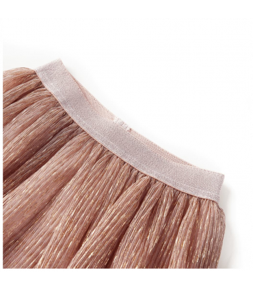 Kids' Skirt with Glitters Soft Pink 116