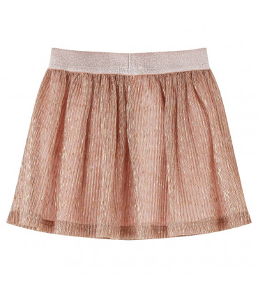 Kids' Skirt with Glitters Soft Pink 128