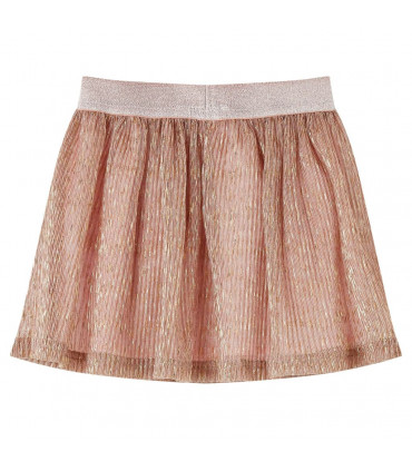 Kids' Skirt with Glitters Soft Pink 140