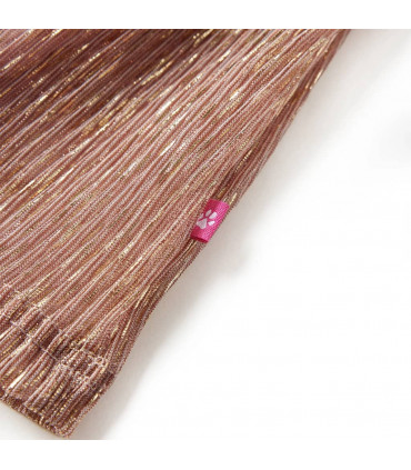 Kids' Skirt with Glitters Soft Pink 140