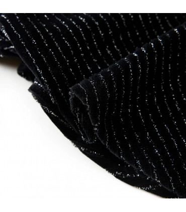 Kids' Skirt with Leopard Waistband Black 92